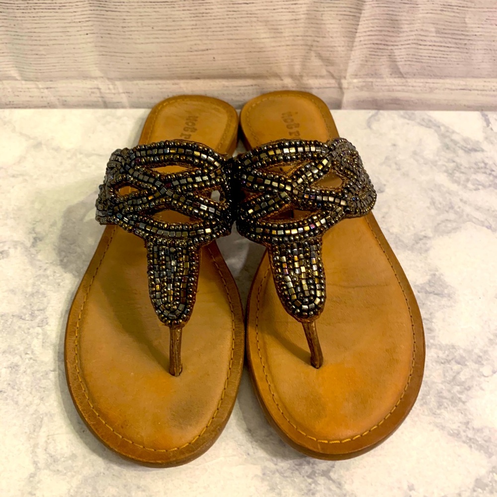 Not Rated Beaded Sandals